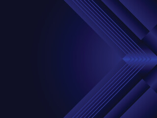 Abstract dark background with blue lines and room for text