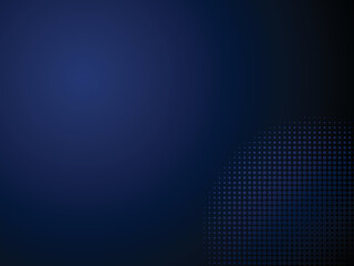 Simple blue theme halftone background with room for text