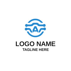 A logo template vector