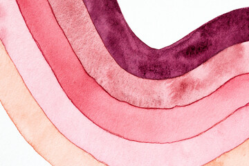 Watercolor abstract art