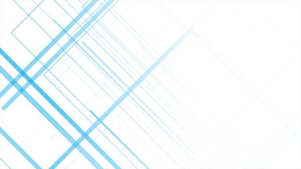 Blue minimal lines abstract futuristic tech background