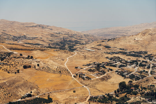 Rural landscape in Jordan