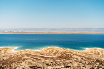 Dead Sea view from above