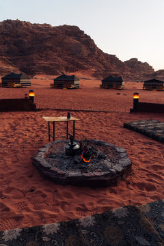 Tea time in desert