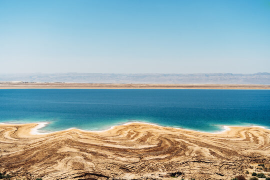Dead Sea view from above