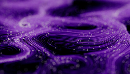 futuristic technology lines background with light effect 