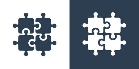 Puzzle Icon Vector