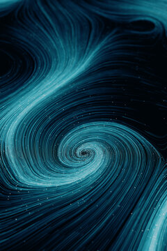 Abstract blue and light background. 