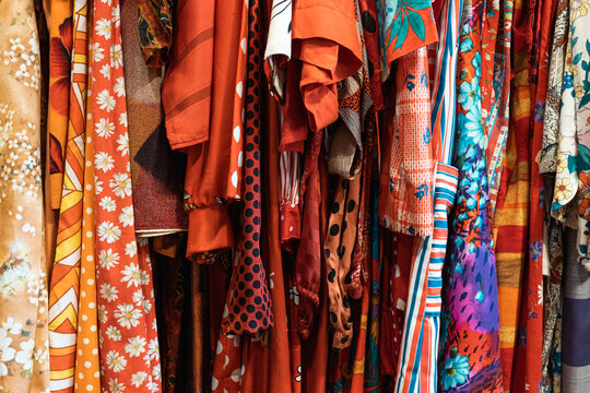 Colorful Clothing Rack