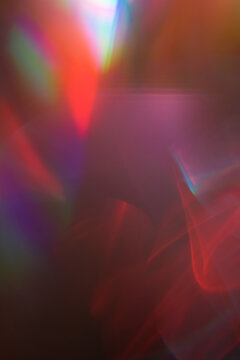Glowing Red Abstract Light Image