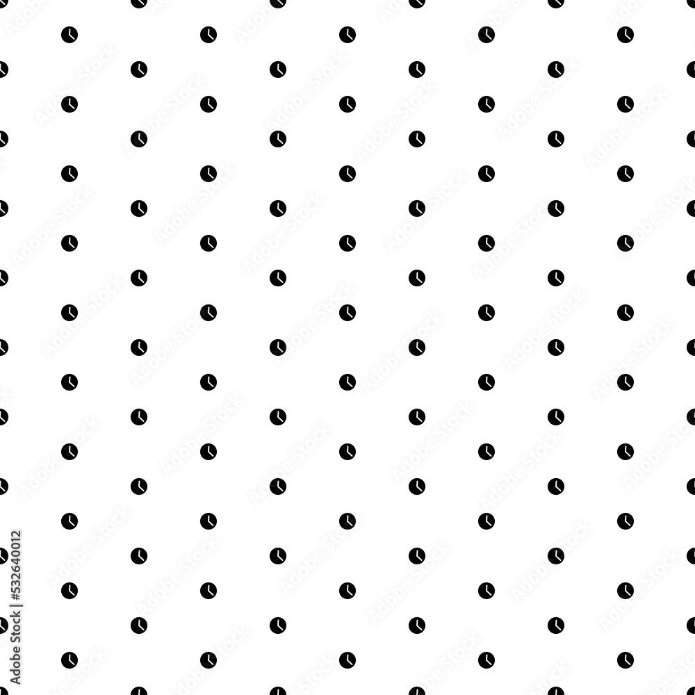 Poster square seamless background pattern from geometric shapes. the pattern is evenly filled with small bl