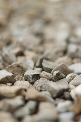 Close up gray stones pebbles abstract wallpaper texture rocks construction material