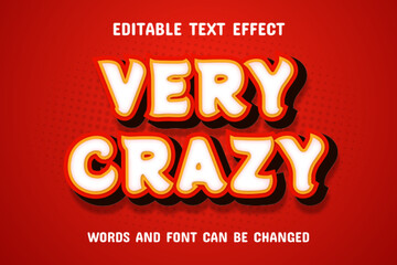 Very crazy 3d text effect