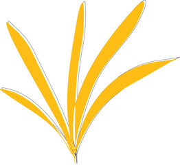 Flower painting. Design flora colourful.