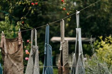 Garden background.