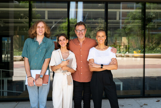 Portrait Of Business Team