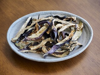말린가지, 요리재료, 음식