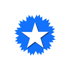 star icon illustration on white background