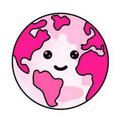 The Pink Planet in Solar System 
