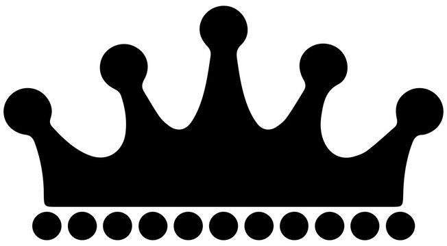Hand drawn simple crown PNG image