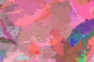 Fototapeta na wymiar Beautiful abstract oil painting texture illustration