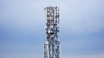 power and network tower image