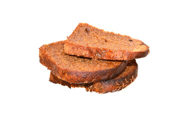 bread isolated on white background