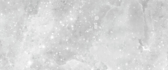 White concrete wall as white watercolor background painting, soft gray or silver vintage colors, silver ink and watercolor textures on white paper background. 