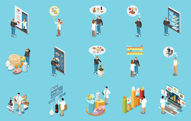 Dietology Isometric Set