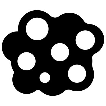 Flat Image of virus - Sarcina