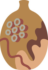 Bowls or Vases Ancient earthenware Illustration
