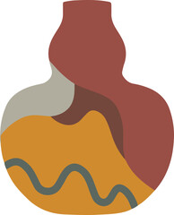 Bowls or Vases Ancient earthenware Illustration
