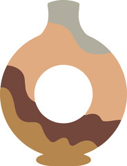 Bowls or Vases Ancient earthenware Illustration
