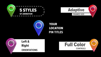 Location Pin Titles