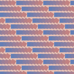pattern with pink and blue stripes