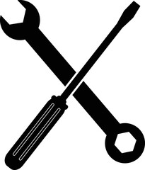 Setting icon vector for web, computer and mobile app