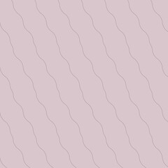 vector pink seamless pattern with wavy lines