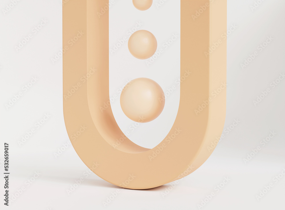 Poster empty cylinder podium on minimal background. abstract minimal scene with geometrical forms. design f