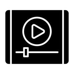 Video Player Icon Style