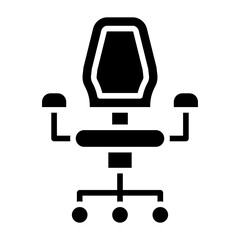 Office Chair Icon Style