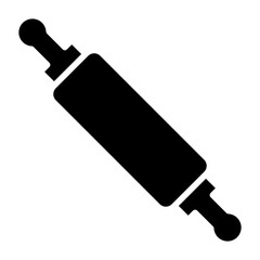 Rolling Pin Icon Style