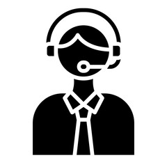 Telemarketer Icon Style