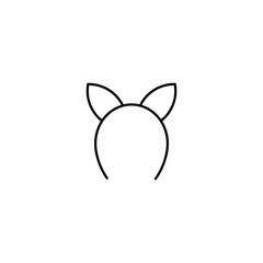 hair headband logo