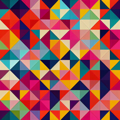 Fototapeta premium Abstract checkered wallpaper background texture design
