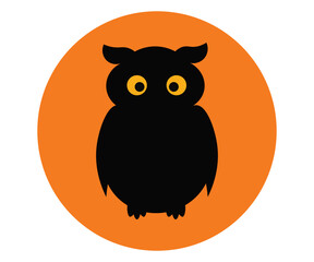 autumn holiday halloween horror owl