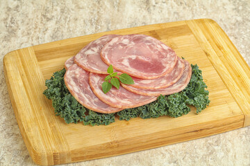 Italian pork salami sausage - Napoli