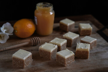 Home baking lemon slice