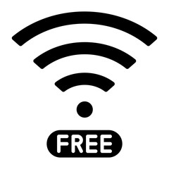 Free Wifi Icon Style