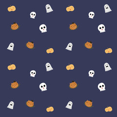 The halloween pattern for wallpaper