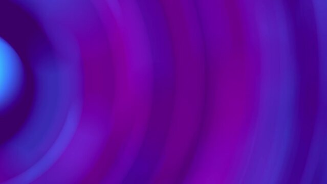 Semicircle soft rays. Bright purple electric blue violet background. Vibrant colors banner and presentation template. Smooth animation. Blurred texture. Dark colorful poster. Space energy concept